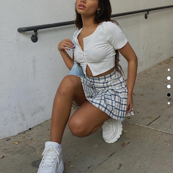 Princess Polly Lottie white top size 6 - Picture 2 of 2